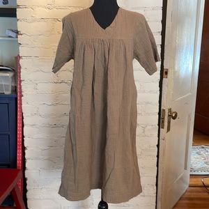 Moss Green Gudrun Sjoden 100% Cotton Dress